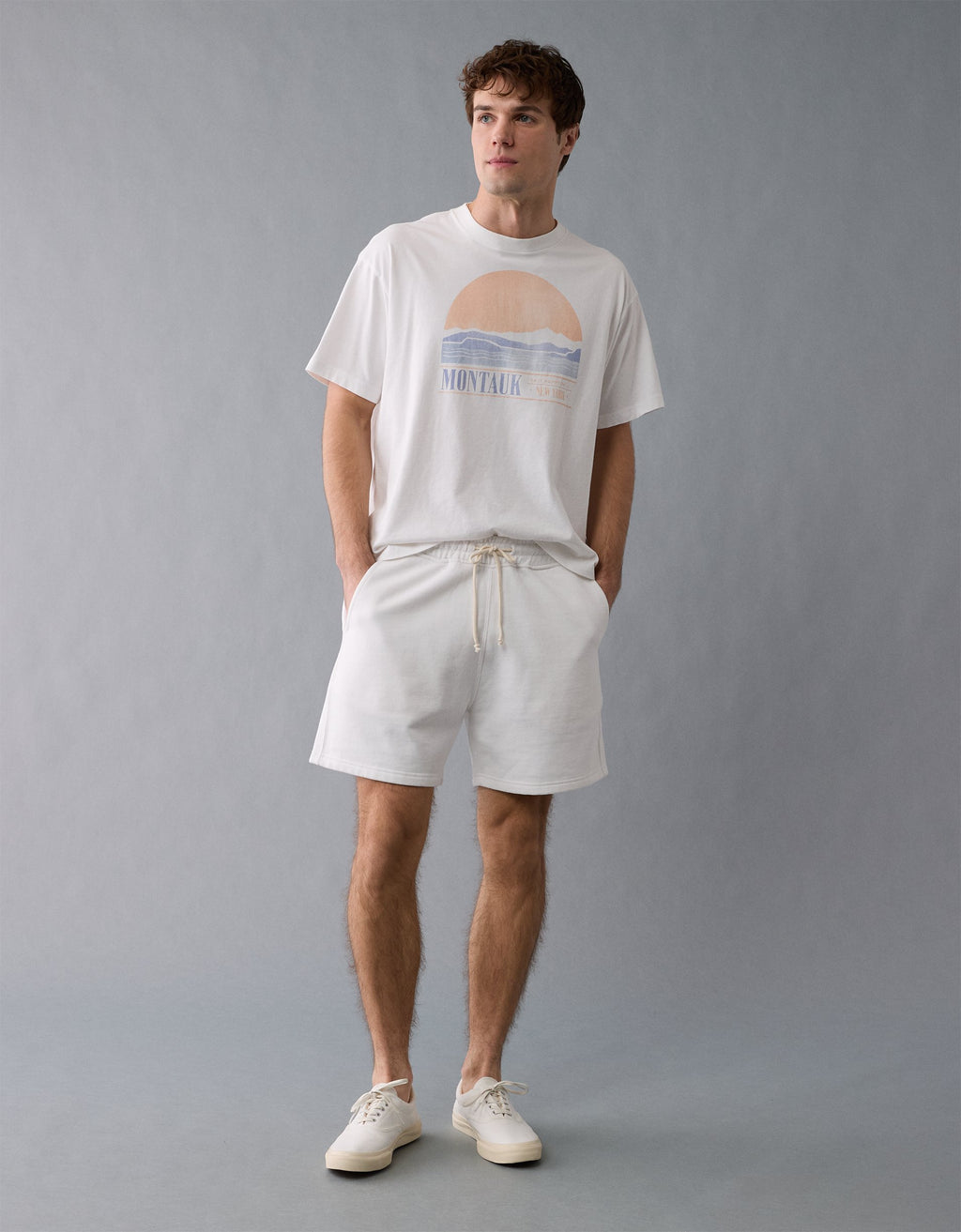 Camiseta gráfica AE Boxy Destination – American Eagle Europe