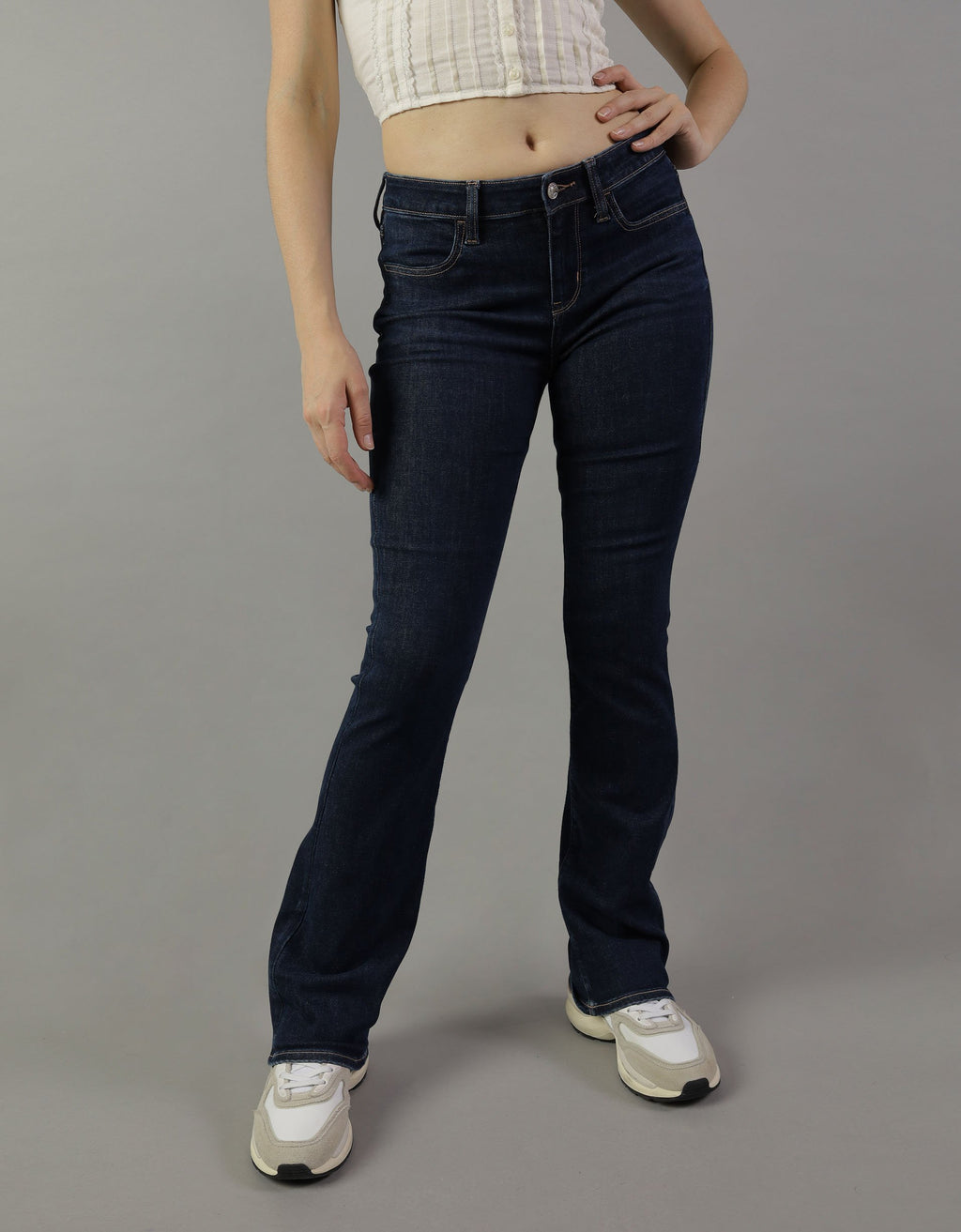 AE Next Level Low-Rise Kick Bootcut Jean – American Eagle Europe