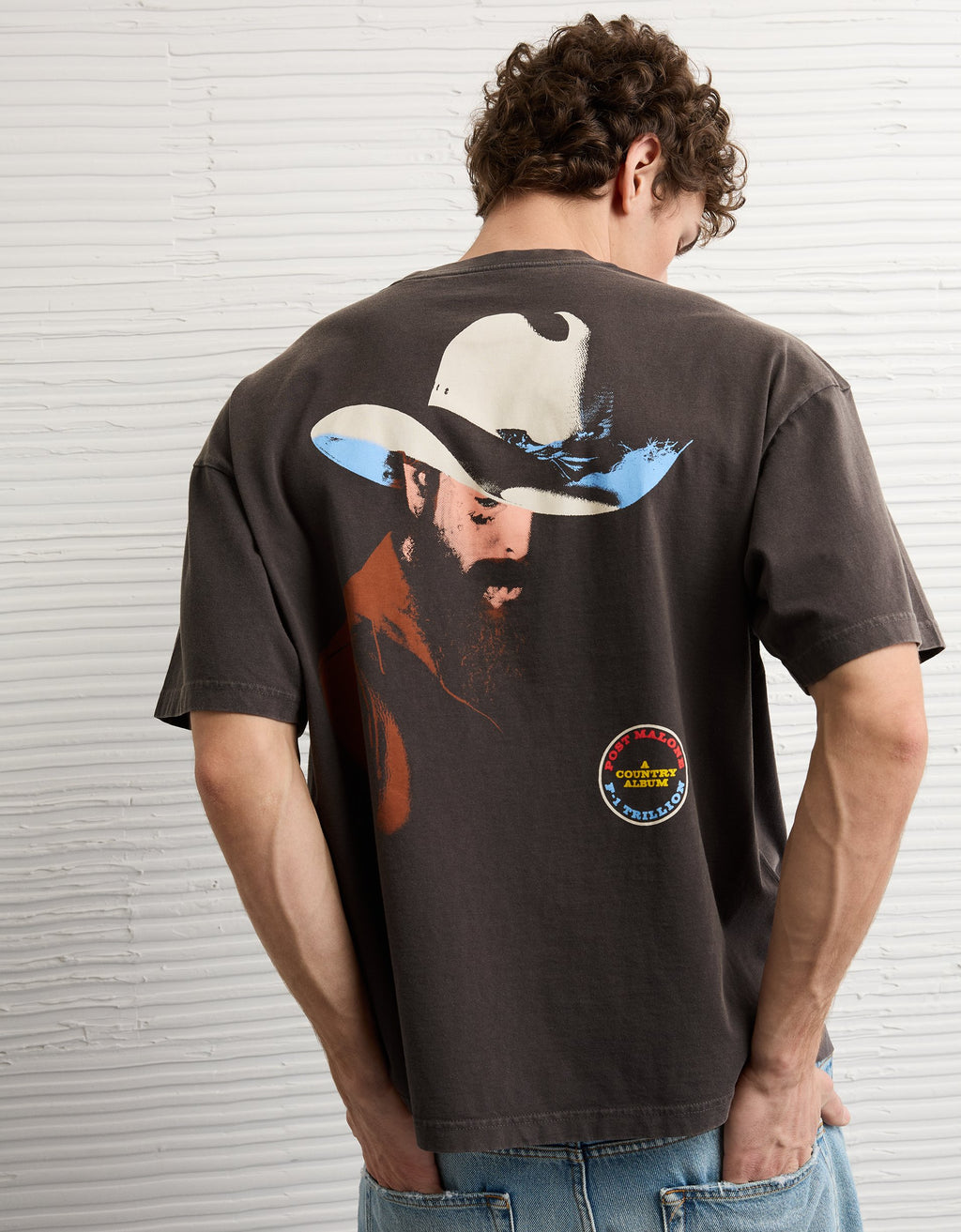 AE Boxy Fit Post Malone Graphic T-Shirt – American Eagle Europe